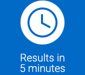 Results in 5 minutes